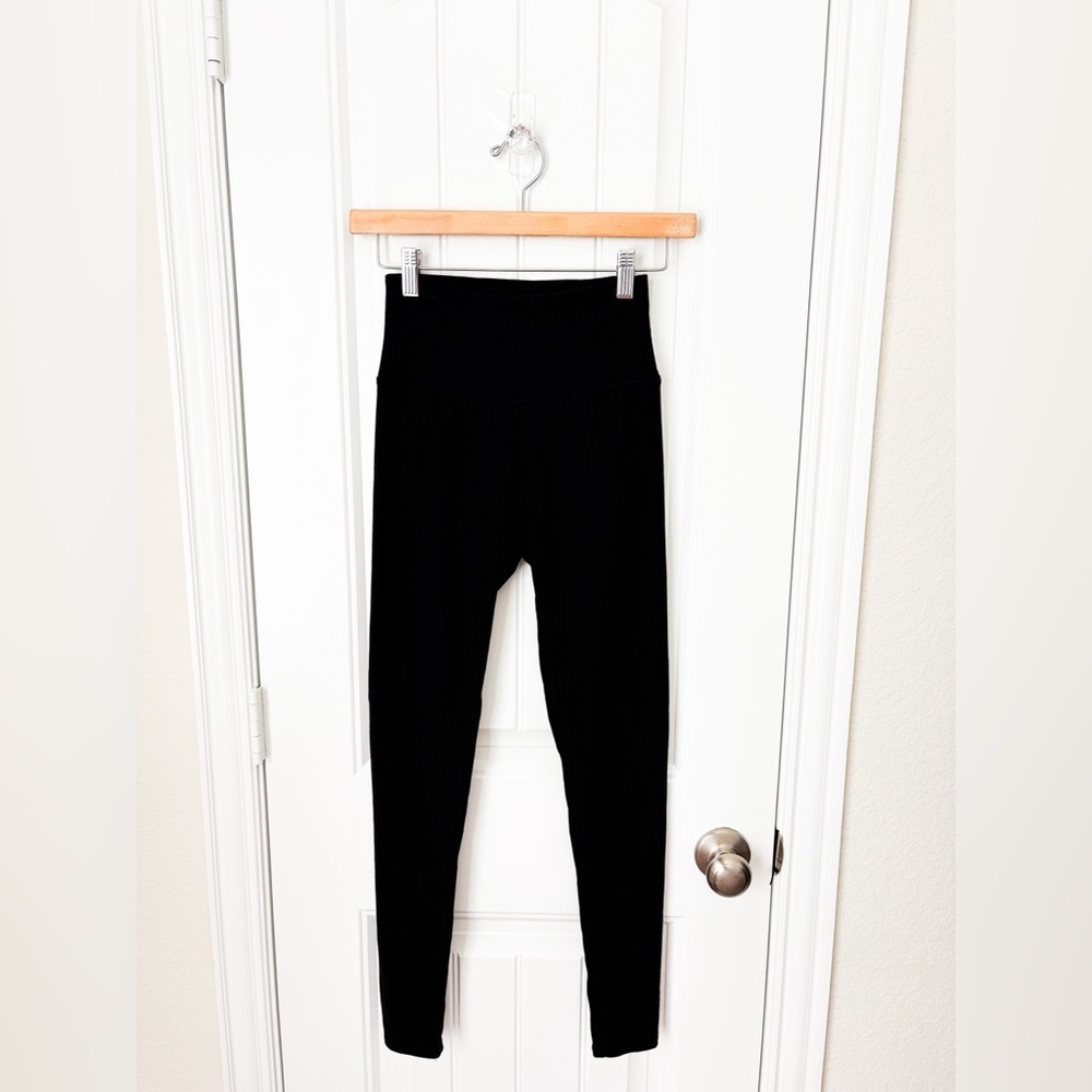 Orvis Women’s Classic Collection Lined Black Thermal Leggings Size Small